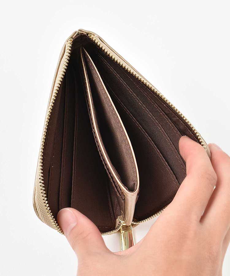 出所：ブルーブルーエ公式　L字zipミニ財布