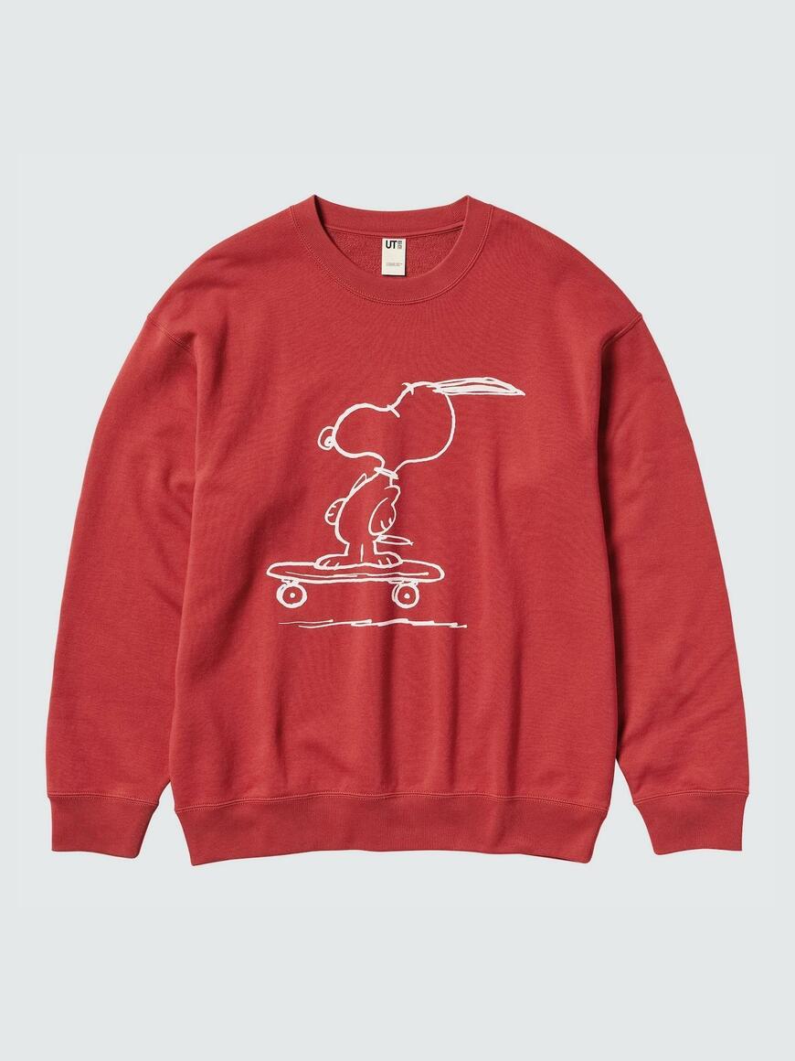 ユニクロ ピーナッツ スウェットシャツ