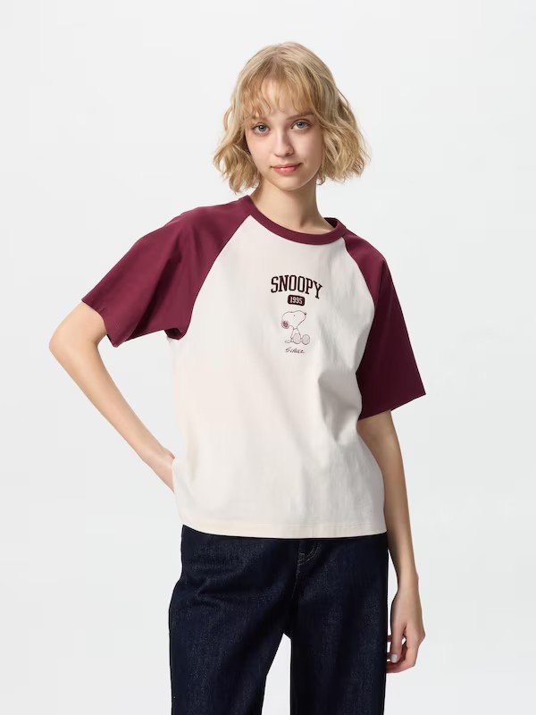 ユニクロ公式　ユニクロ公式　ピーナッツUT（RED）画像