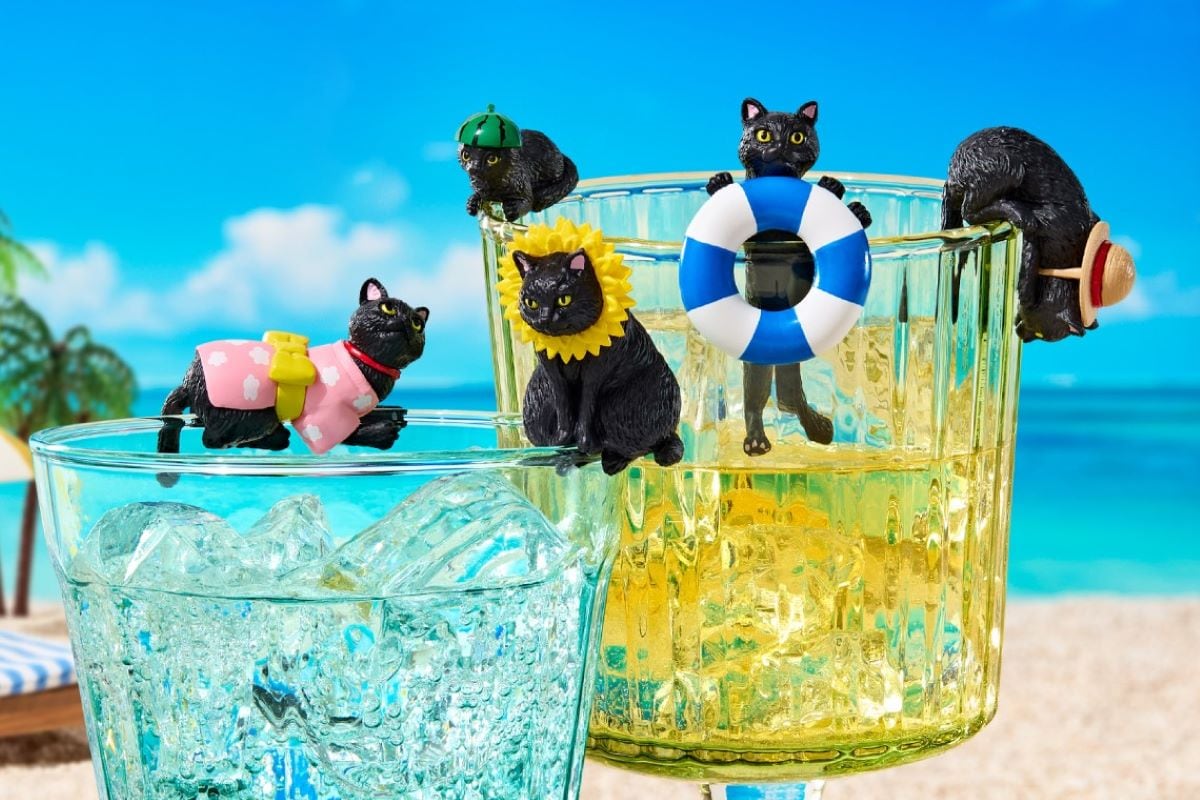 カフェ・ベローチェ】 夏コスプレな〈黒ねこ〉グッズがもらえる！癒や