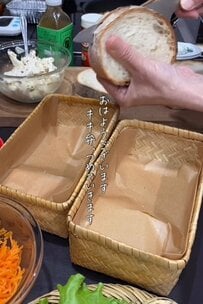 「最高の組み合わせ！」朝早い旦那さんに作る〈サンドイッチ＆ナポリタン弁当〉豪華すぎて再生130万回超の大注目！