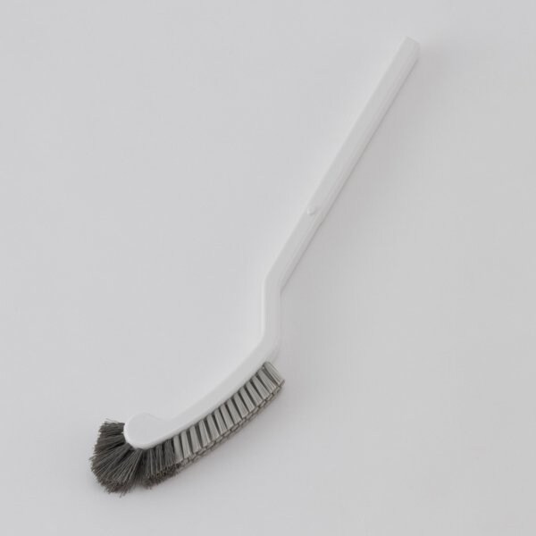 ソフトな洗いとガンコな汚れ落としに便利な2種類の植毛