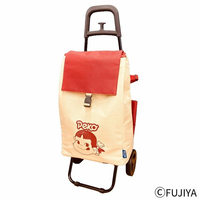 保冷保温機能付き ペコちゃんコロコロショッピングカート