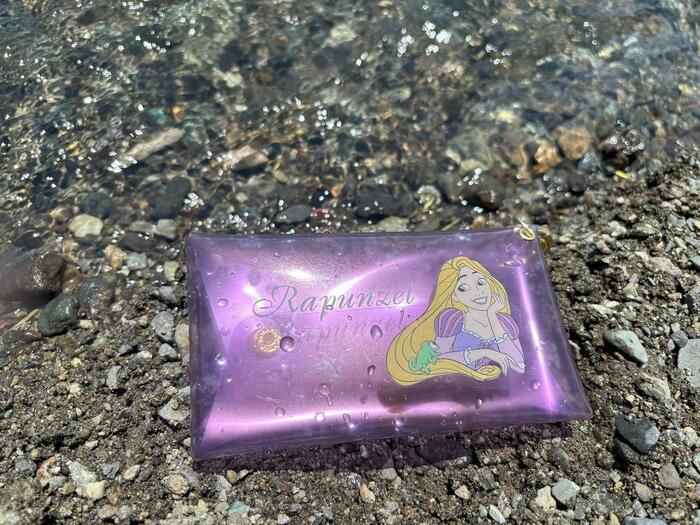 クリアポーチ（ラプンツェル）チャーム付