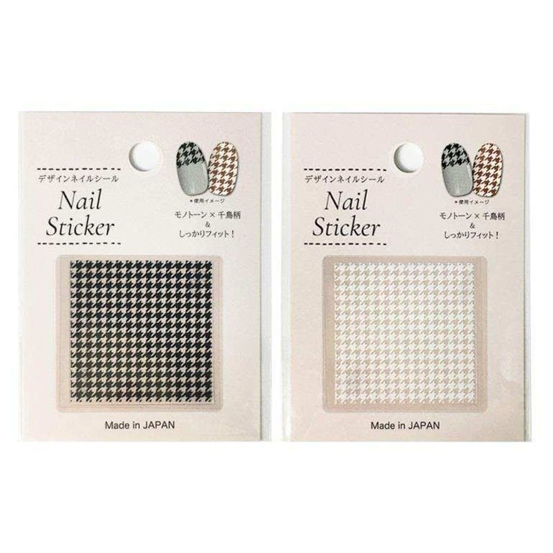 出所：公式 キャンドゥネットショップ ネイルシール　千鳥柄