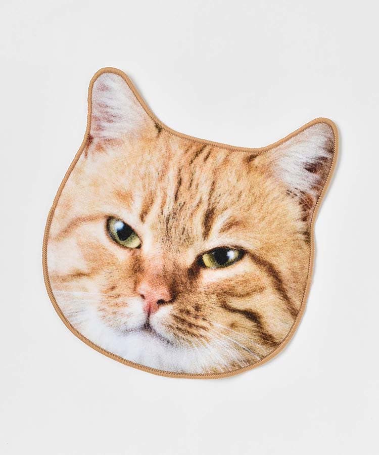 出所：Bleu Bleuet（ブルーブルーエ）公式サイト　リアルモチーフタオルキャット