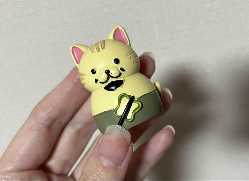 筆者撮影（セリア、リトルフレンド 七福神ねこ 3）