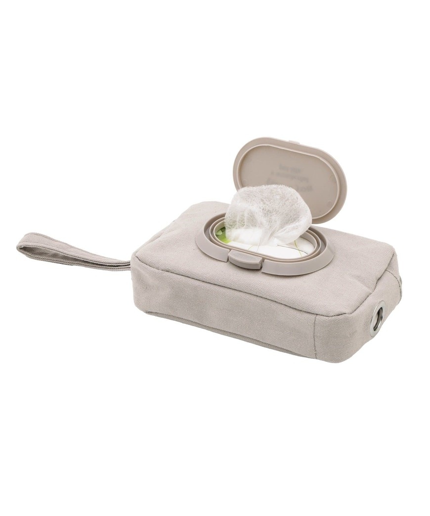 出所:3COINS公式 ウェットティッシュ&マナー袋ポーチ