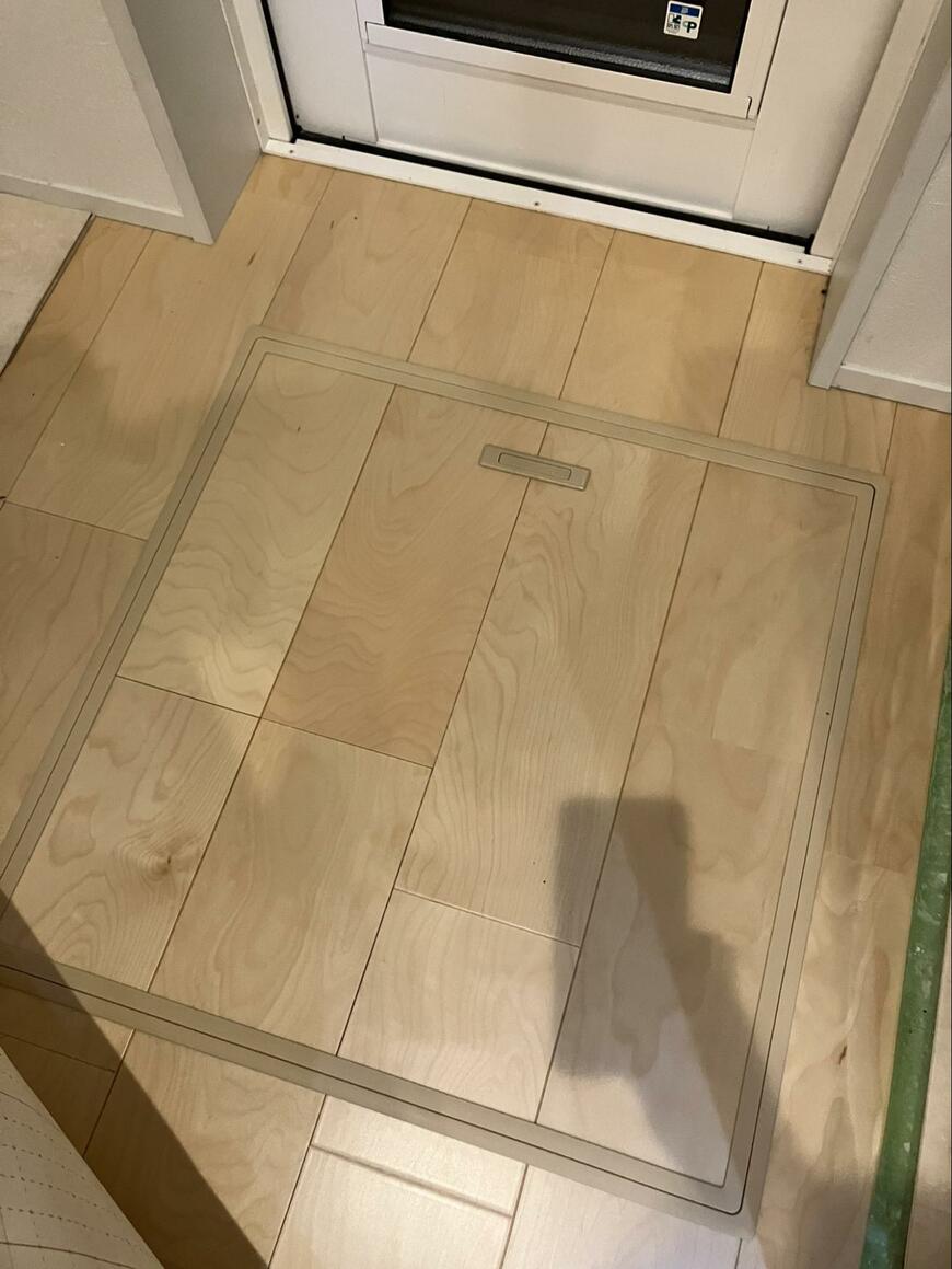 自宅の床下収納