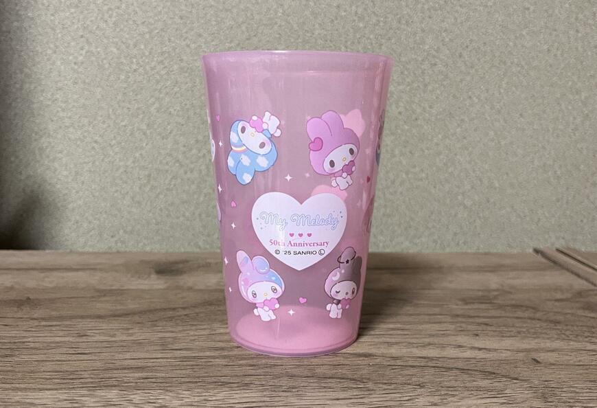 ダイソー、タンブラー MM 50周年 ガーリーポップ