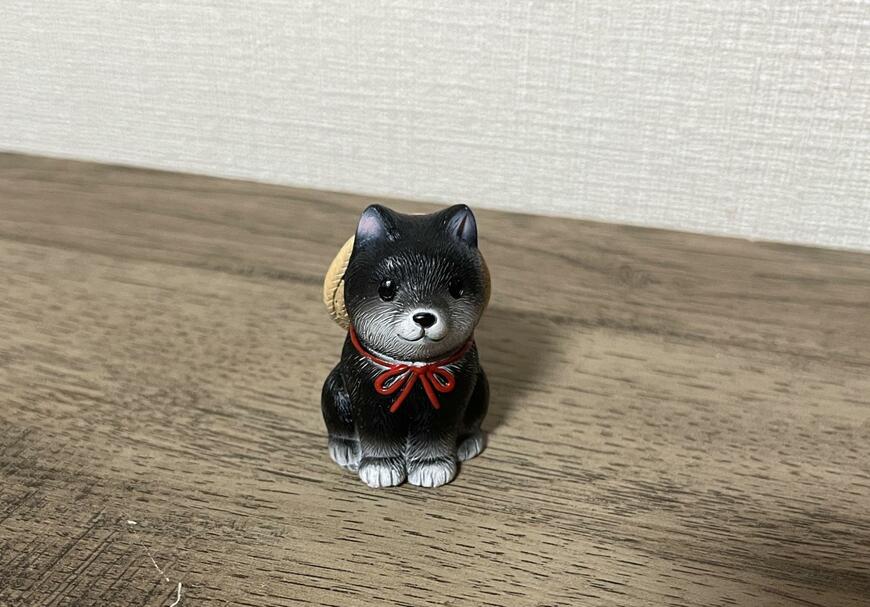 セリア、LJP ミニオブジェ 柴犬画像