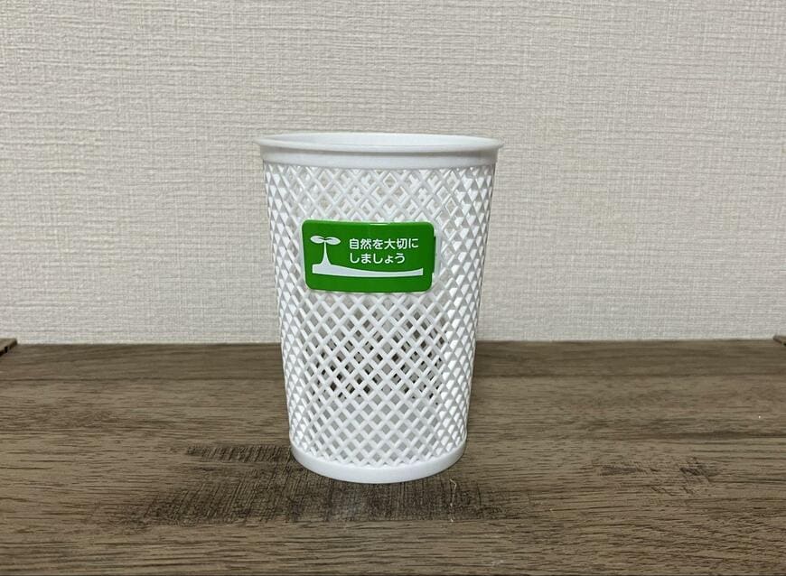 キャンドゥ、ゴミ箱型ペンスタンド画像