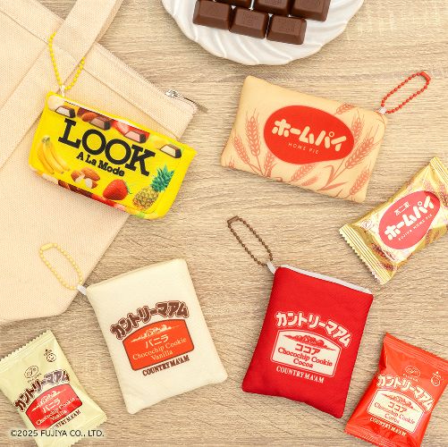 人気のお菓子が約9～11cmのマスコットになりました