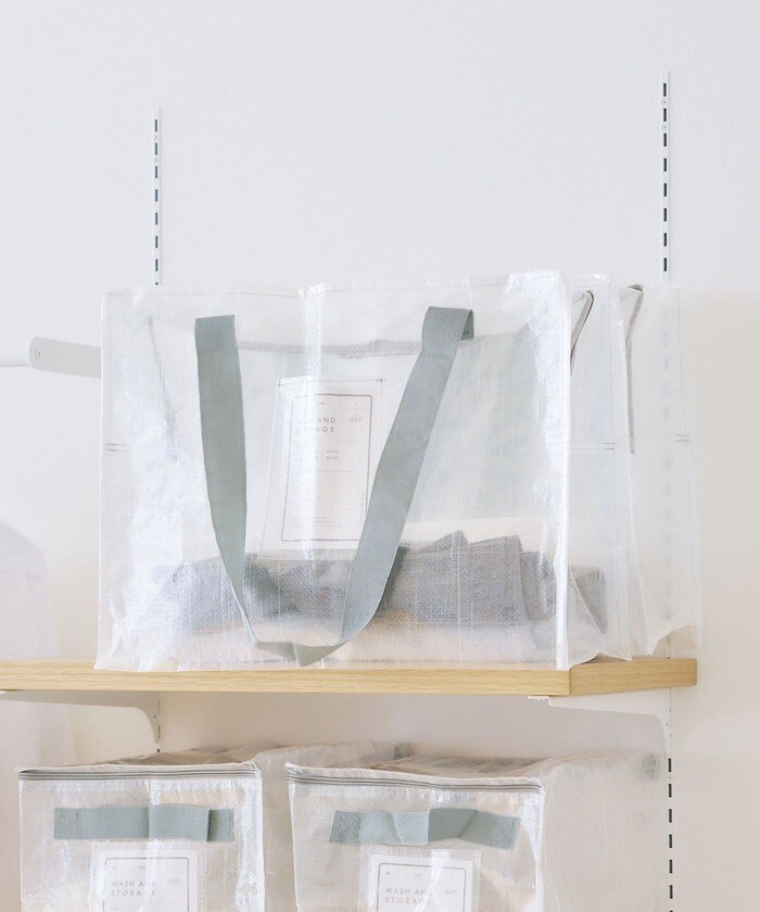 クリアボックスバッグ