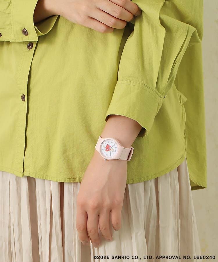 出所：ブルーブルーエ公式　サンリオキャラクターズラバーベルトウォッチ