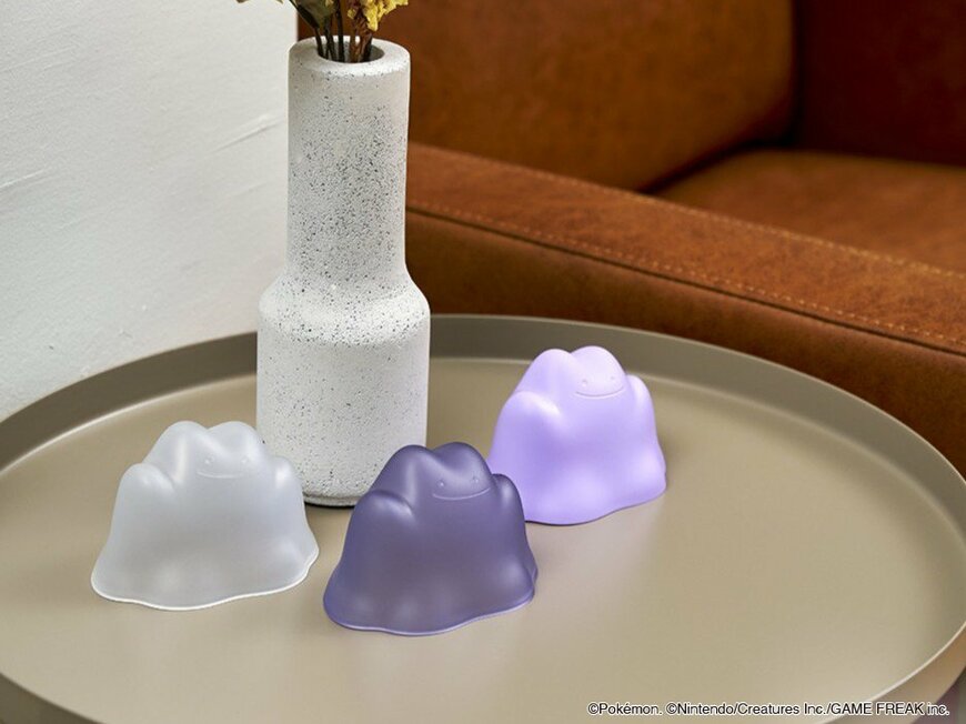 あの「メタモン」のゼリーが作れる！　「Metamon Cup」がかわいい。砂遊びやインテリアにも使えます