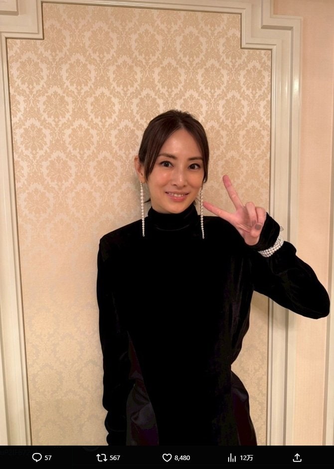 出所：北川景子のX（＠KKeiko_official）参照日：2025年10月29日