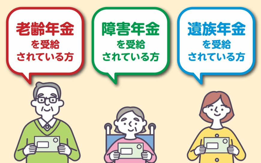 出所：厚生労働省「年金受給者のみなさまへ」