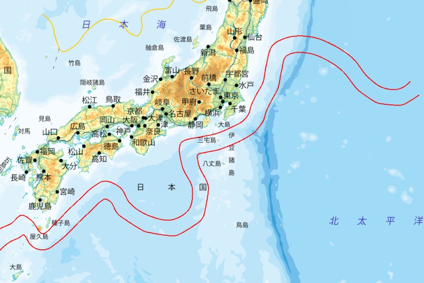 出所：海上保安庁『海しる（海洋状況表示システム）』