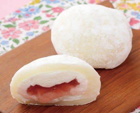 ローソンの新商品:ぎゅっと桃大福