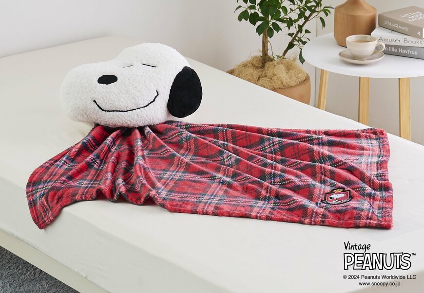 PEANUTS クッションinブランケット      