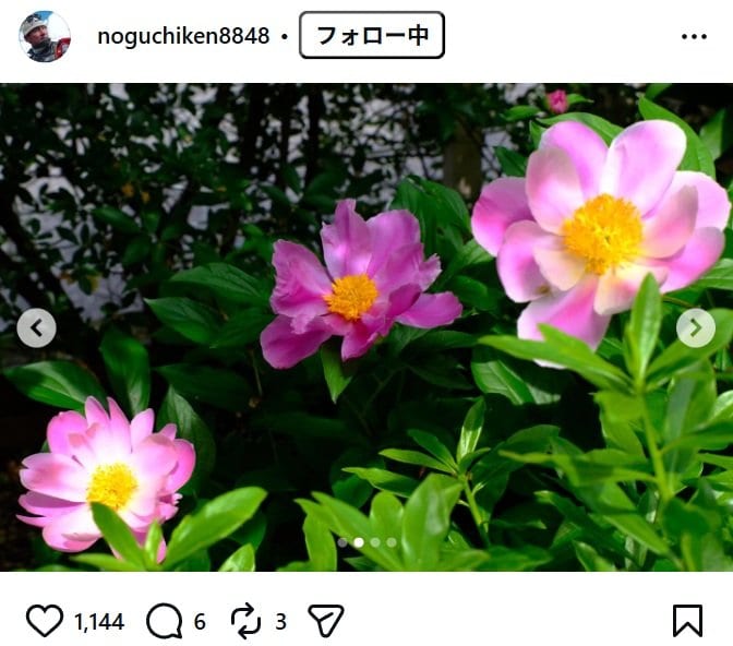 野口健のInstagram投稿