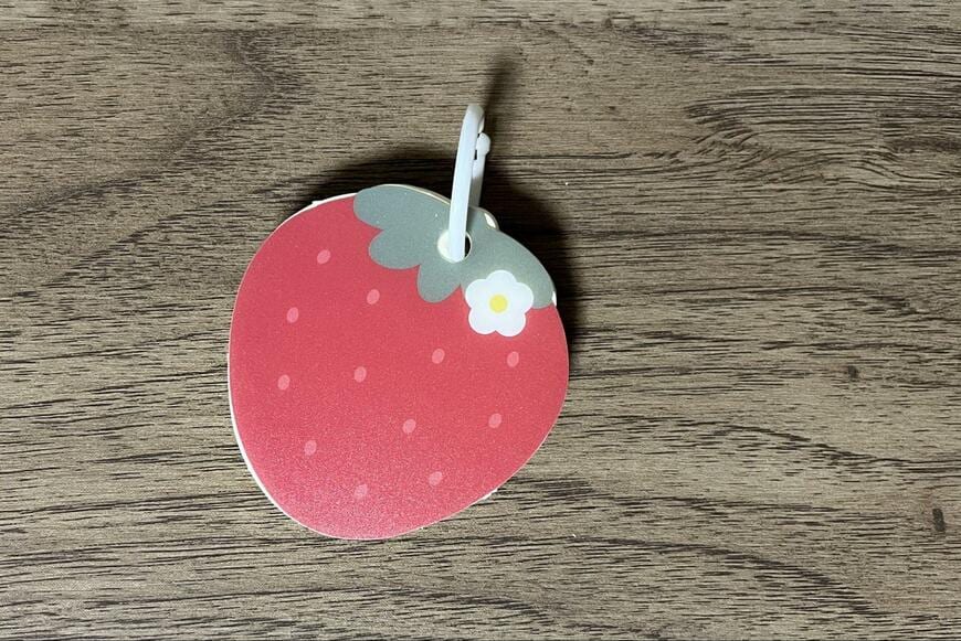 キャンドゥ、単語帳 2P いちご画像