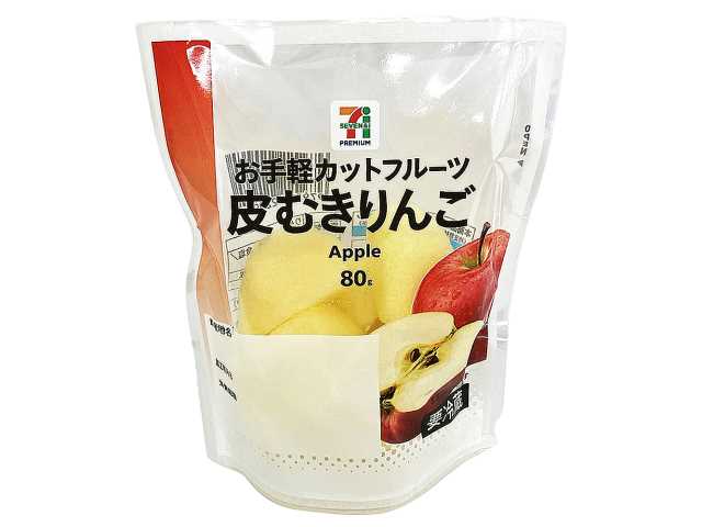 セブン-イレブンの新商品：7プレミアム 皮むきりんご