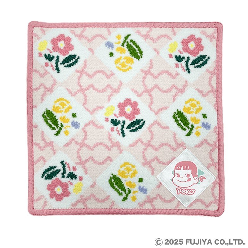 ペコちゃん　シェニール織りタオル