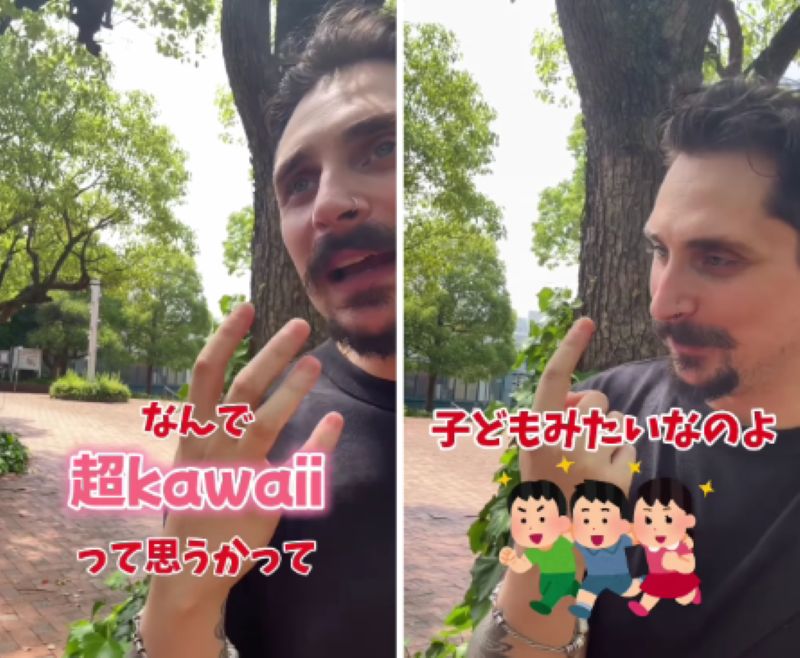 投稿動画のワンシーン