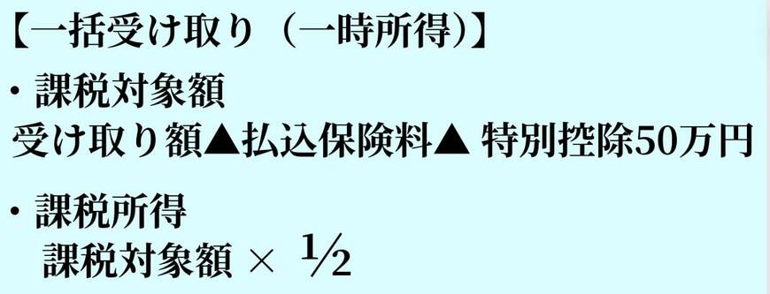 一時所得の計算事例