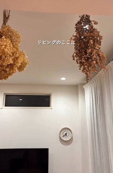 変身前のリビング