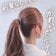 【1年中大人可愛い】ヘアゴム1本！ウェーブ巻きの「ポニーテールヘアアレンジ」　”おでこの幅を自然にカバー”する簡単まとめ髪 