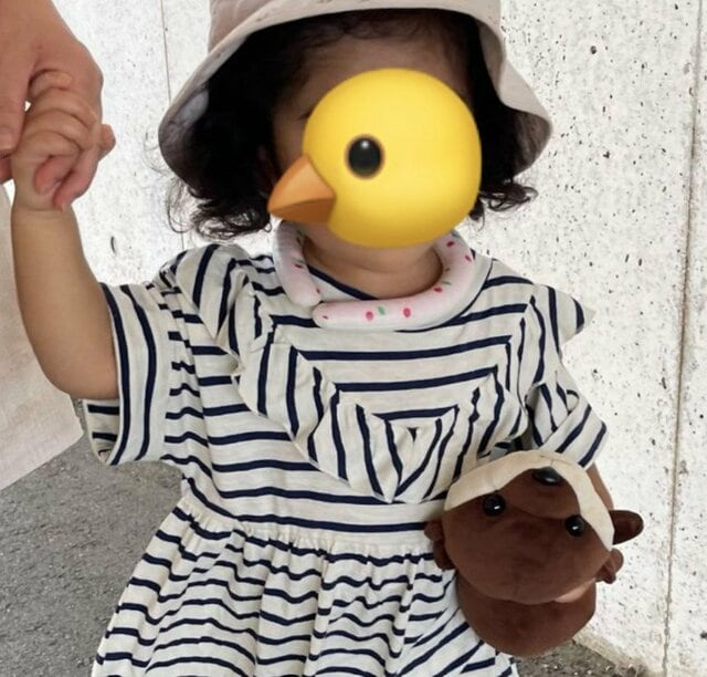 「2歳児」が着ていたワンピース　3年後に撮影された「同じ服を着た1枚」がエモすぎる…