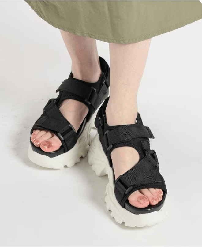 足元にボリューム感