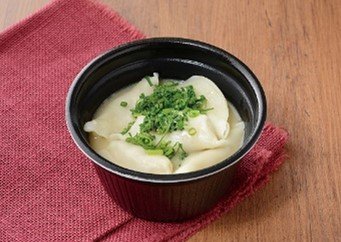 ローソンの新商品:天下一品監修 こってりスープ 餃子5個