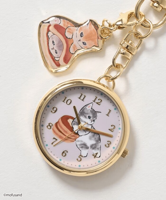 時計とチャームの2WAY仕様