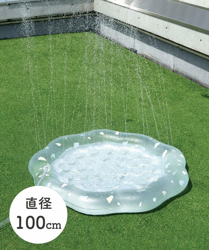 3COINS公式 噴水マット/KIDS水遊び