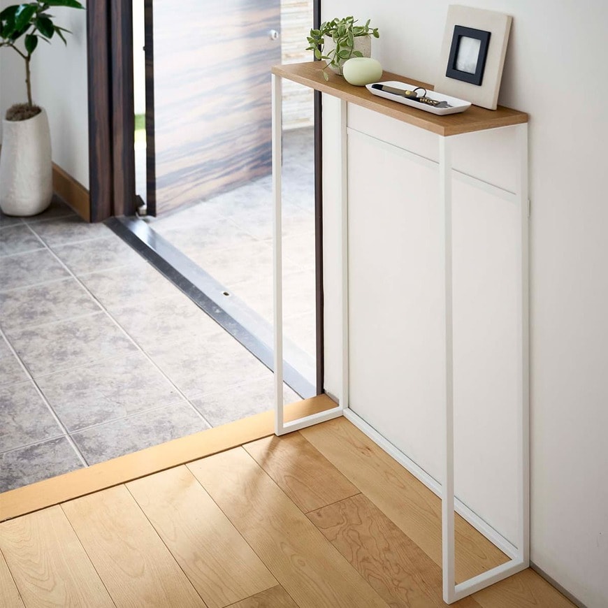 出所：【公式】山崎実業tower（タワー）　コンソールテーブル タワー