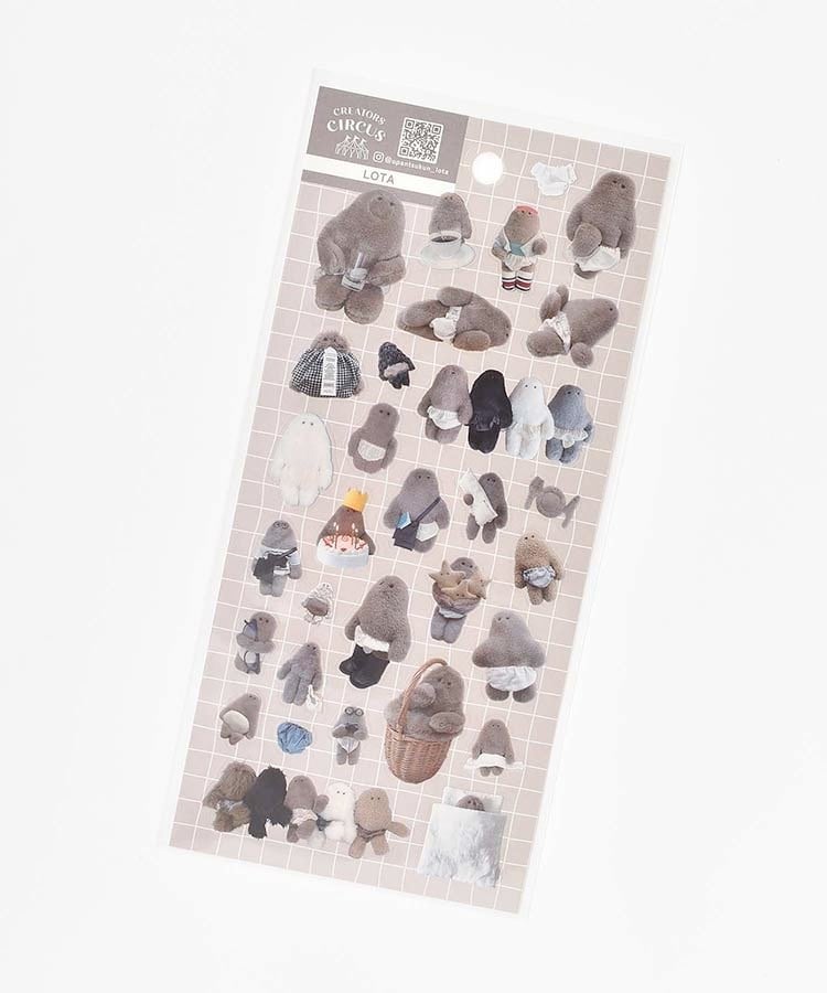 出所：Bleu Bleuet（ブルーブルーエ）公式サイト　クリエイターズサーカスクリアシール