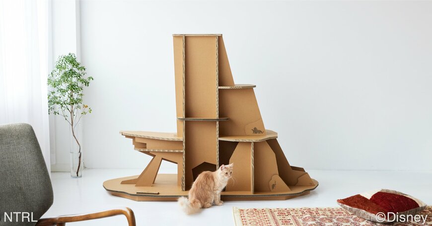 出所：【新商品】ディズニー作品をモチーフとした大型キャットタワー3種、コンセプトは「ねこが主人公になる舞台」 
