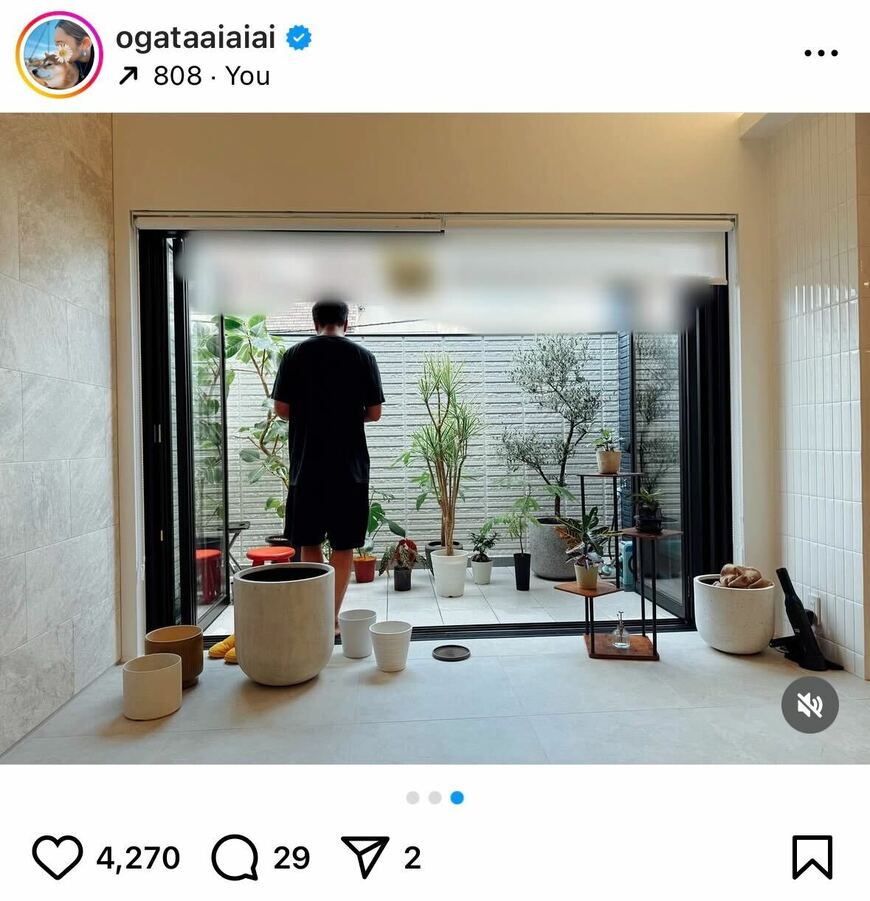 出所：尾形あいさんのInstagram　参照日：2025年6月26日