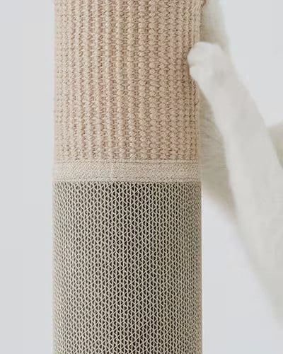 出所：無印良品公式　ジュート麻・ダンボール　爪とぎポール