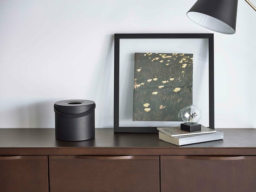 出所：山崎実業公式　そのまま入れられる蚊取り線香収納ポット タワー 丸型