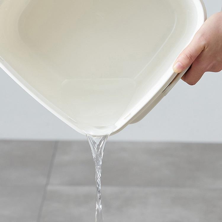 四角い収納バケツ 9L