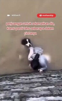 「愛の深さを思い知った瞬間」濁流の川で愛犬を守り抜いた女性にTikTokで称賛の声