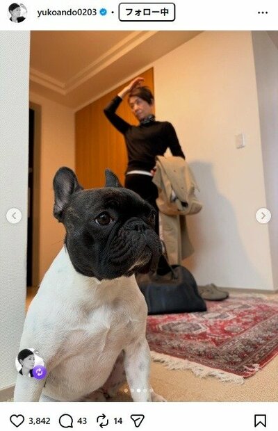 安藤優子のInstagram投稿