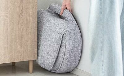 ＆Pet 持ち運びしやすいバケット座椅子