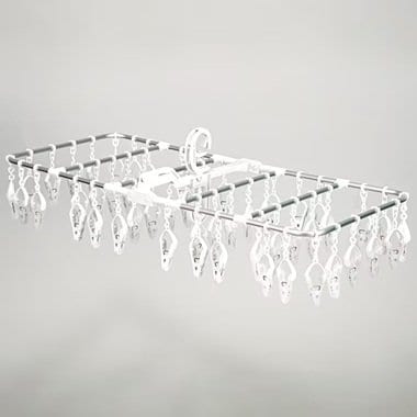 多機能 簡単取り込みアルミハンガー