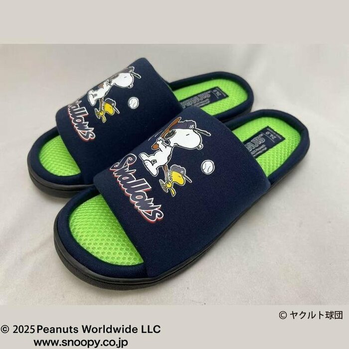 サンダル（PEANUTS×東京ヤクルトスワローズ）
